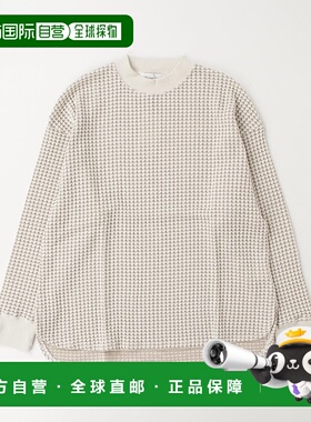 1h可退 日本直邮MASTER FRAME 男士大麦花织长袖T恤 A0439UTS497