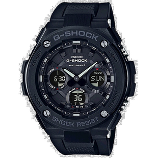 日本直邮CASIO卡西欧 G-SHOCK系列G-STEEL太阳能电波手表百搭