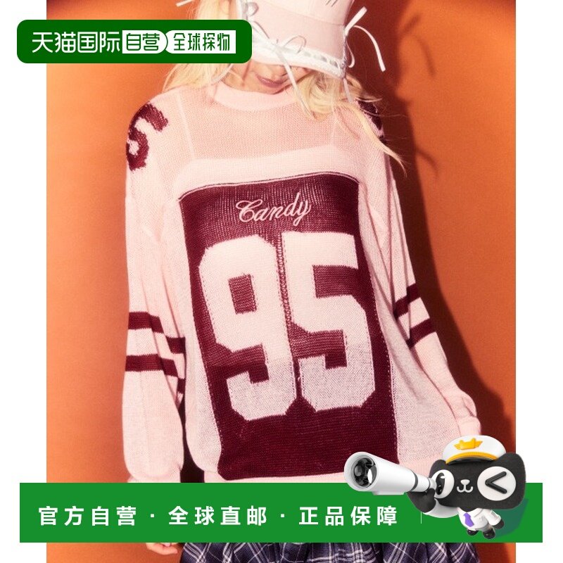 1h可退 日本直邮Candy Stripper 男女同款 宽松透感针织衫 叠穿设,男装,针织衫/毛衣,淘宝优惠券,粉丝福利购,淘宝优惠卷