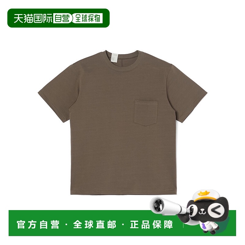 1h可退 日本直邮N.HOOLYWOOD 男装 短版宽松口袋T恤 16RCH252