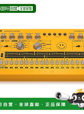【日本直邮】Behringer百灵达 模拟鼓机USB/DIN MIDI 黄色RD-6-AM