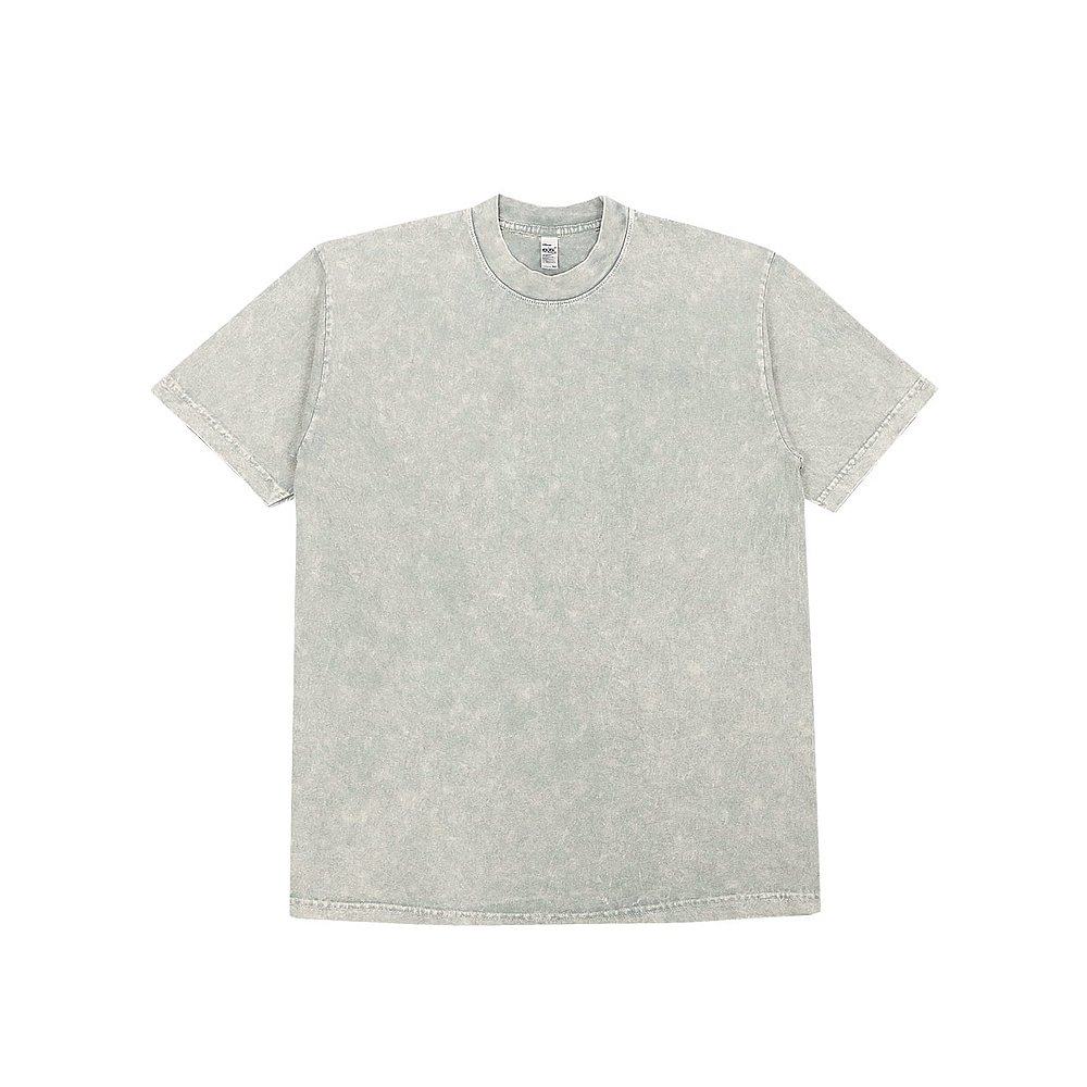 日本直邮Los Angeles Apparel男女士T恤短袖纯色6.5盎司成衣染色