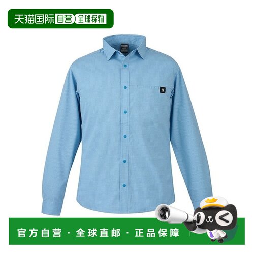 日本直邮米勒 MILLET 徒步防虫格纹长袖衬衫 IB CHECK SHIRT LS M