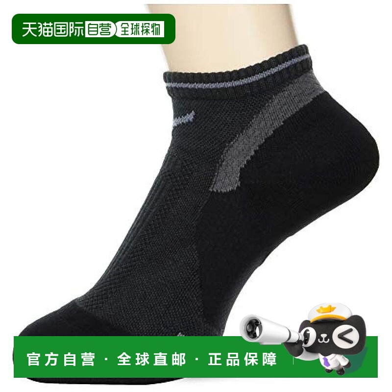 【日本直邮】Mizuno美津浓 跑步袜J2MX0502 黑色 27-29cm