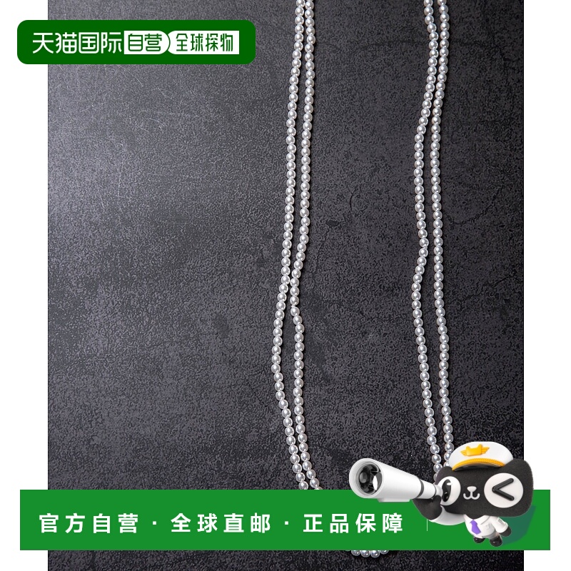 1h可退 日本直邮decor 女士 4mm珍珠长项链 URA62PD108
