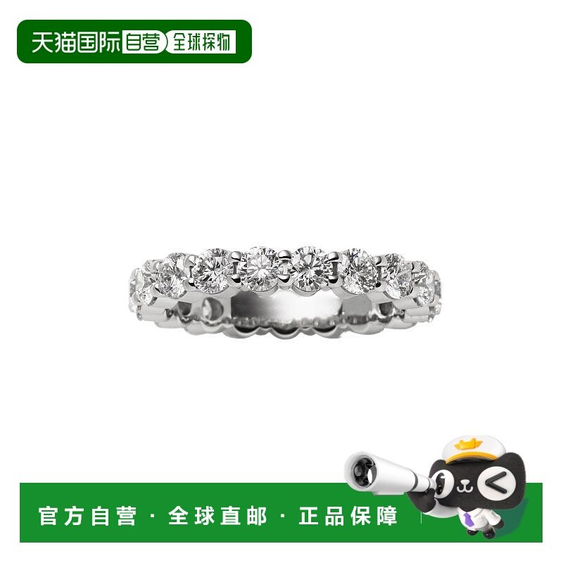日潮跑腿Mikimoto御木本铂金钻石戒指奢华天然时尚百搭