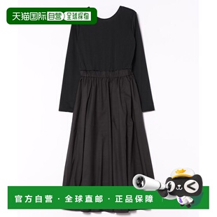 1h可退 日本直邮SALON adam et rope' 女士拼接飘逸连衣裙 舒适透