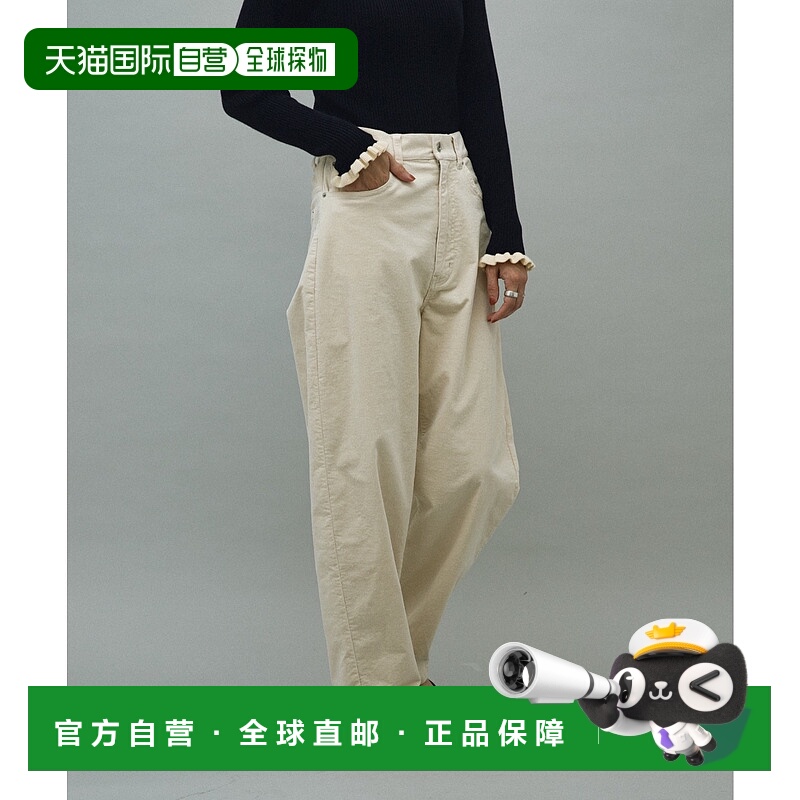 1h可退 日本直邮URBAN RESEARCH Sonny Label 女装 宽松高腰灯芯