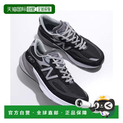 日本直邮New Balance 运动鞋 M990BK6 990v6 Made in USA 黑色
