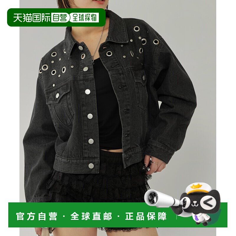 1h可退 日本直邮WHO'S WHO gallery 女装 宽松短款牛仔外套 半开