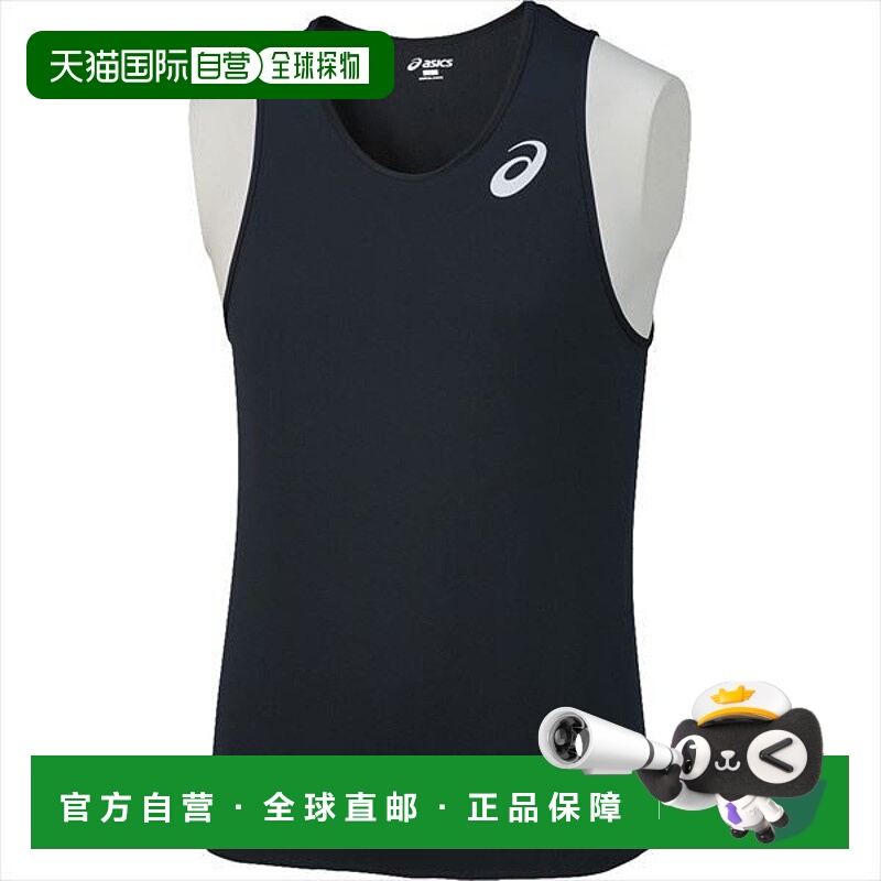 ASICS MS 跑步衬衫男式 XT1038-90 田径慢跑亚瑟士训练服