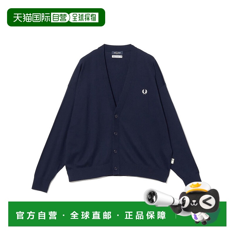 1h可退 日本直邮SSZ男装FRED PERRY联名 Ensemble 卡片igan 宽松