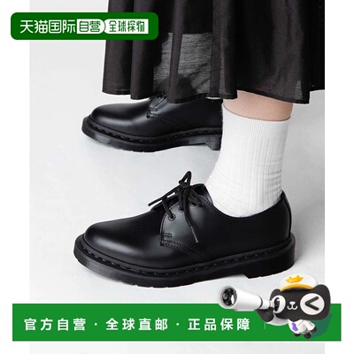 日本直邮Dr. Martens R14345001 靴子男士女士鞋 1461 MONO 3 孔