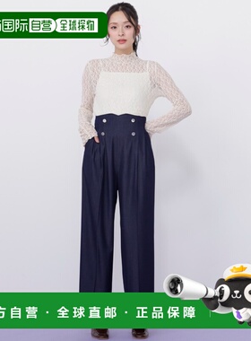 日本直邮JILL by JILL STUART 女装 管状装饰修身西裤 1256130008