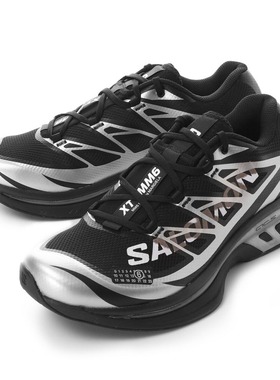 日本直邮MM6 Maison Margiela 男士黑色运动鞋 (sh1ws0020 p6303