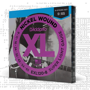 【日本直邮】DAddario达达里奥尼吉他弦EXL120-8木民谣琴吉他弦线