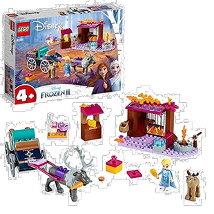 【日本直邮】乐高积木迪士尼公主冰雪奇缘2艾莎公主的马车大冒险4