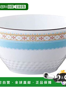 【日本直邮】Noritake/则武 饭碗11cm/345cc 蓝色 94502/1645陶瓷
