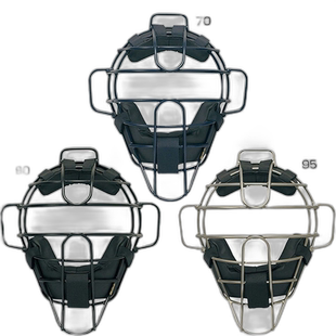 日本直邮硬球 SSK 棒球男女接球手钛面罩棒球装备护具接球手高中