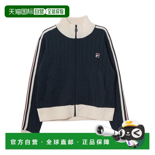 日本直邮FILA CE6FBW010 Fila 针织运动上衣 / 休闲装 / 女款（海