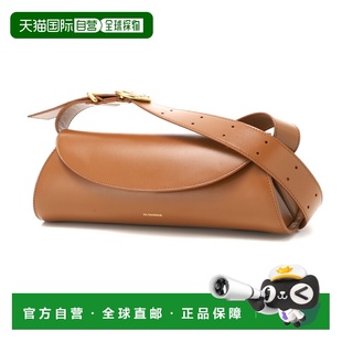 单肩 日本直邮JIL SMALL CANNOLO 手提包棕色女士j07wd002 SANDER
