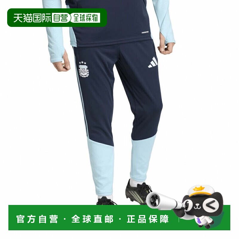 日本直邮adidas 阿根廷国家队2026款男士足球训练长裤 JY7032 海