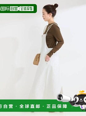 1h可退 日本直邮B.C STOCK 可机洗 DU JOUR SQUARE JEAN PINAFORE