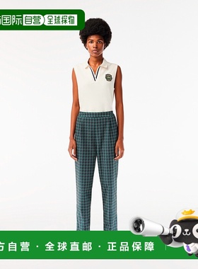 日本直邮【日本直邮】LACOSTE法国鳄鱼女款休闲裤HF7464-QRN