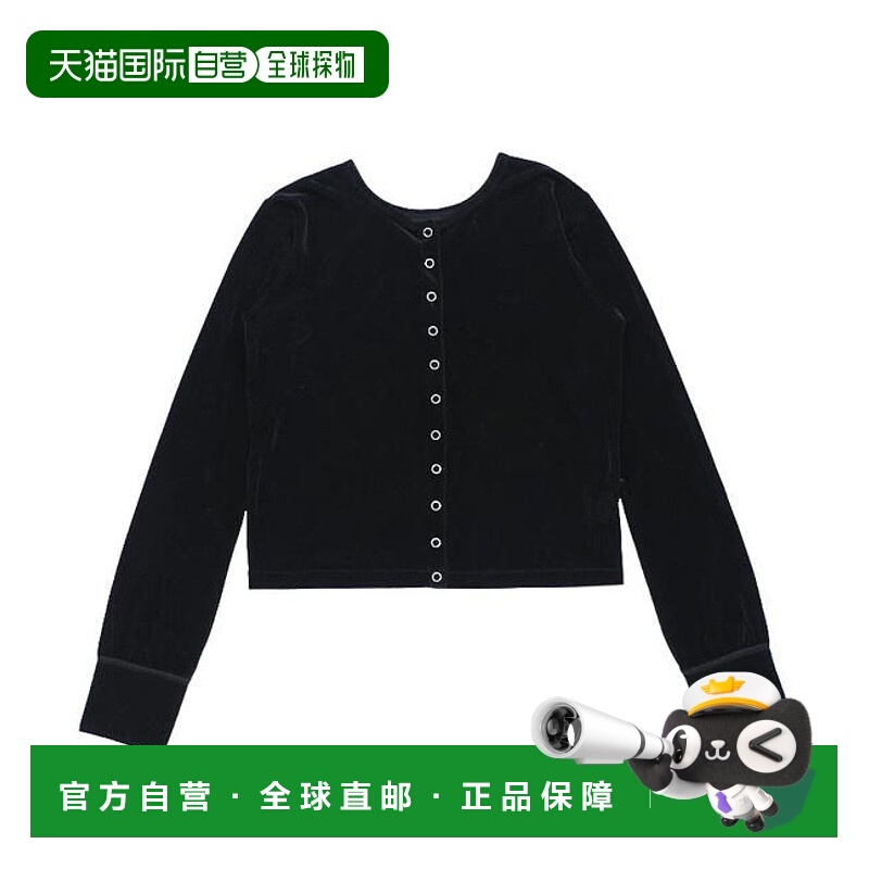 1h可退 日本直邮select MOCA 天鹅绒开衫