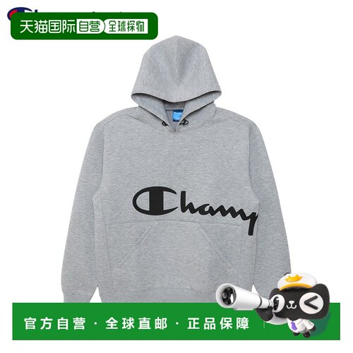 日本直邮Champion 男士连帽卫衣 TW 3LS HOODED SWEATSHIRT C3-AS