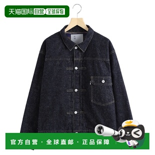 男士 Manual BACK设计牛仔外套 1h可退 配棉衬里 日本直邮New