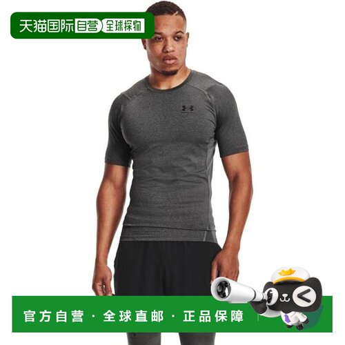 日本直邮UNDER ARMOUR HeatGear短袖衬衫 速干 [1361518 090]