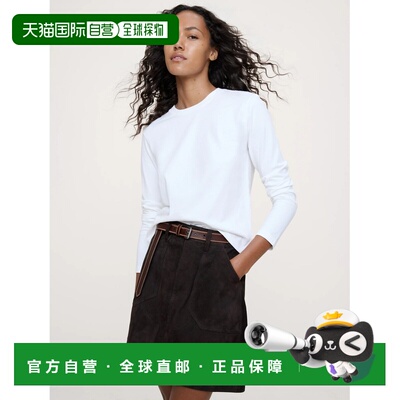 日本直邮BANANA REPUBLIC 女装 宽松版型 长袖T恤【付后1h可退】