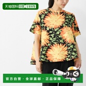 女士 多色 TRAPEZE 日本直邮LOEWE TOP 圆领T恤 s540y22x72 9990