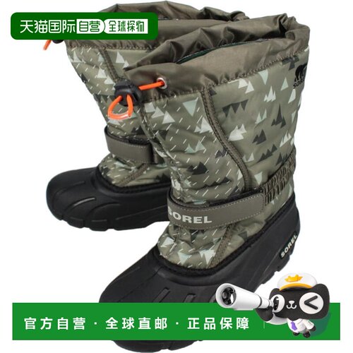 日本直邮SOREL 儿童靴子 Youth Fleury Print YOUTH FLURRY PRINT