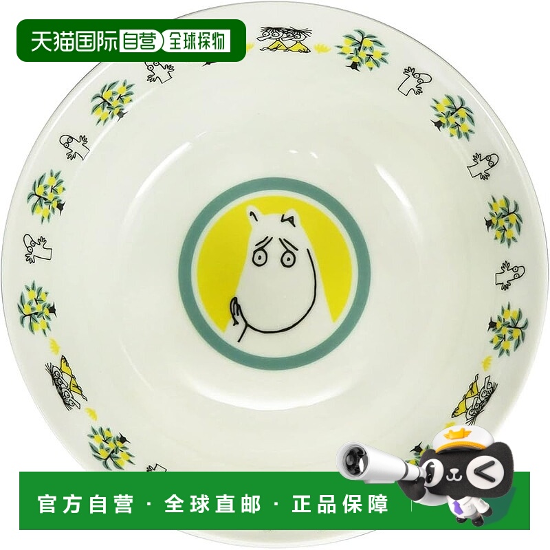 【日本直邮】山加 MOOMIN 饭碗直径 18cm（1000 ml）饭碗餐具拉面