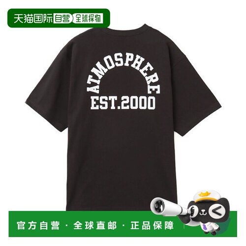 1h可退 日本直邮冠军 Champion × atmos 联名学院Logo短袖T恤 ma