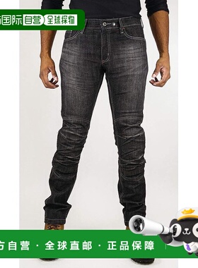 【日本直邮】KOMINE 摩托车牛仔裤 黑色 2XL WJ-737S 适合春夏秋