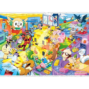 自营｜ENSKY 1000片拼图精灵宝可梦大家一起做51x73.5cm