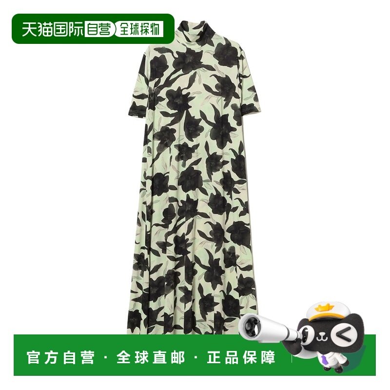 日本直邮christian wijnants 女装 范特西叶脉印花 高领长袖 连衣,女装/女士精品,连衣裙,淘宝优惠券,粉丝福利购,淘宝优惠卷