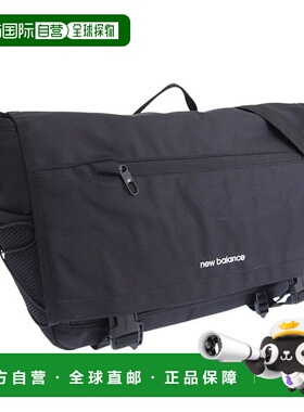 日本直邮New Balance 男女单肩包尼龙黑色 BULKY V2 邮差包 NBGCE