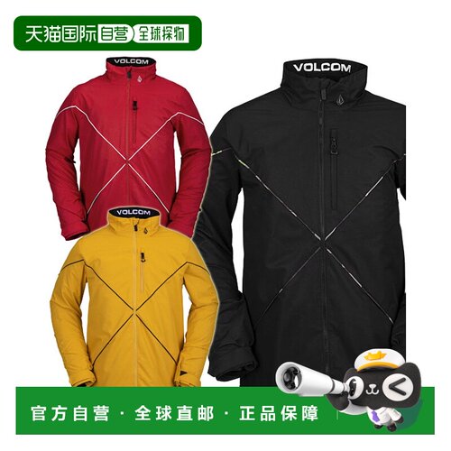 日本直邮VOLCOMVolcom NO HOODx夹克男女款雪衣夹克单板滑雪服 20
