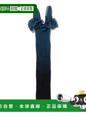 1h可退 日本直邮Nadia Wire 女士渐变色条纹针织连衣裙 612609402