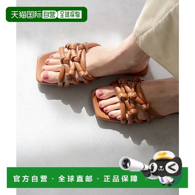 日本直邮Menue 扁平管带凉鞋 ME8623BW02858一脚蹬