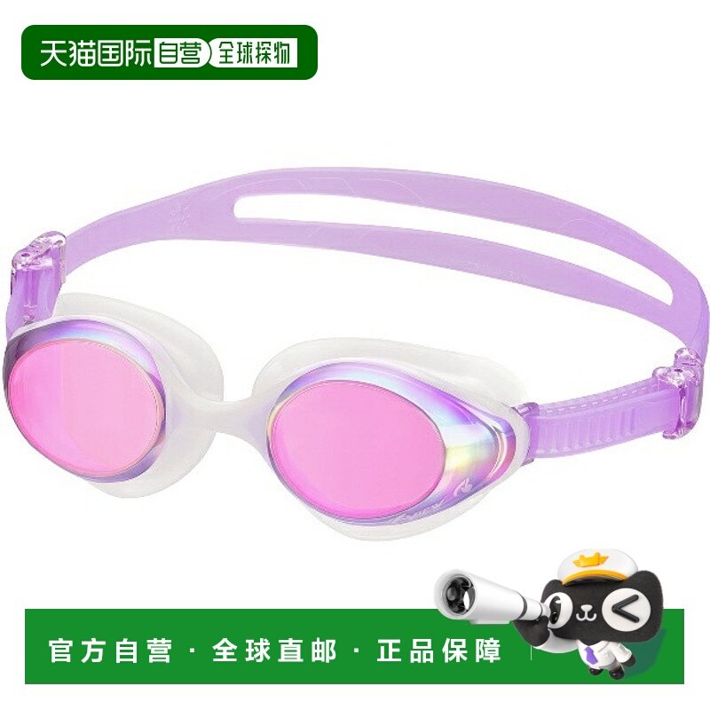 日本直邮VIEW KOKOCHI 镜面款游泳镜 通用型 V830YSAM-LVDP 水下