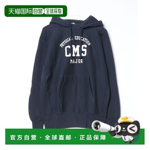 宽松连帽卫衣 CHAMPION男装 后置拉链复古设 日本直邮冠军 1h可退