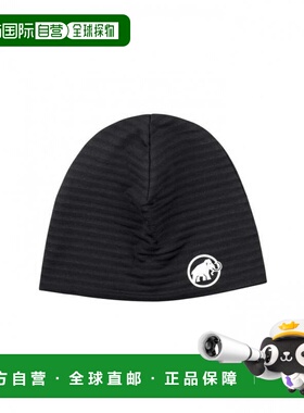 日本直邮MAMMUT 泰斯轻量贝雷帽 徒步帽 [1191-01071 0001] 黑色