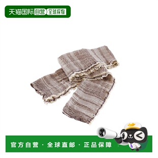 日潮跑腿Montbell蒙贝欧男女同款绉纱围巾潮流简约时尚BN2108147