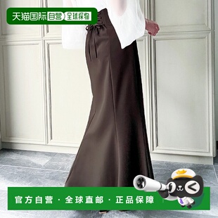 日本直邮JUNOAH 高腰系带喇叭裙 半身裙包臀裙[JU5602EW05705]