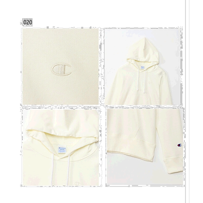 日本直邮Champion 女式连帽运动衫连帽上衣休闲装套头衫 CW-Y107